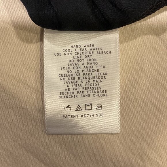 NWT Magicsuit Black Racerback Tankini Top Size 12 Sleek Slimming Design Black - Picture 5 of 10